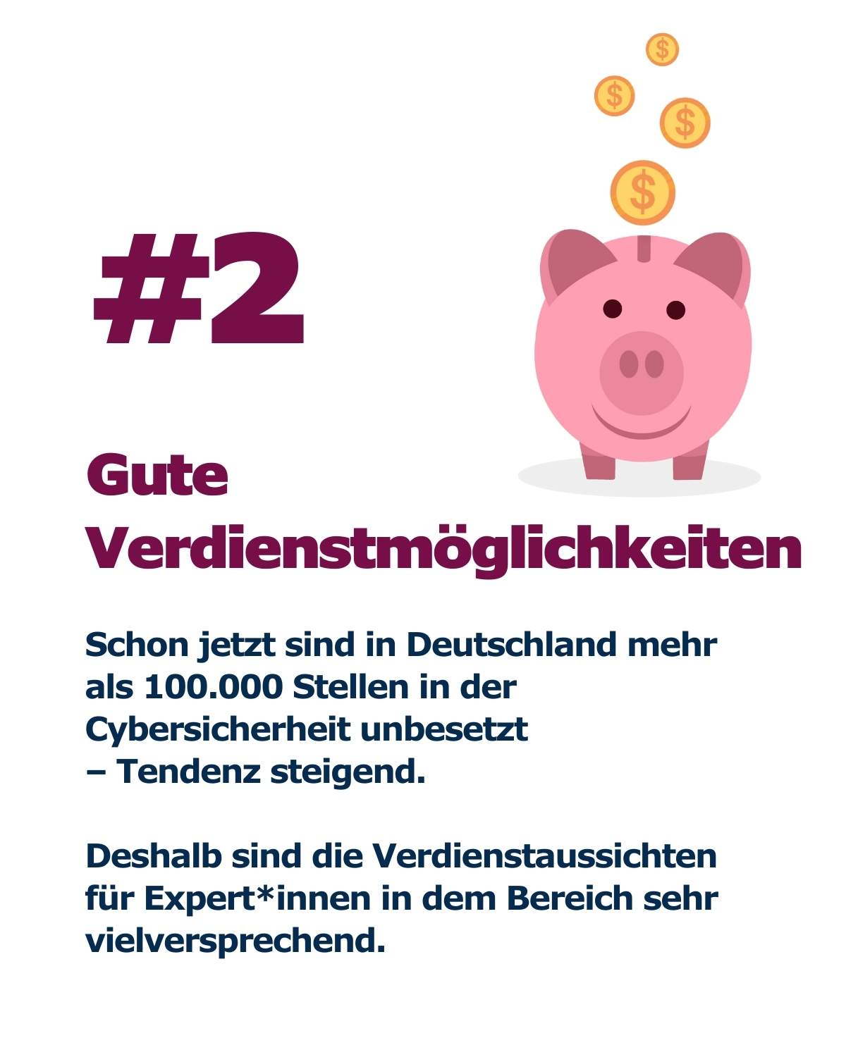 Gute Verdienstmöglichkeiten