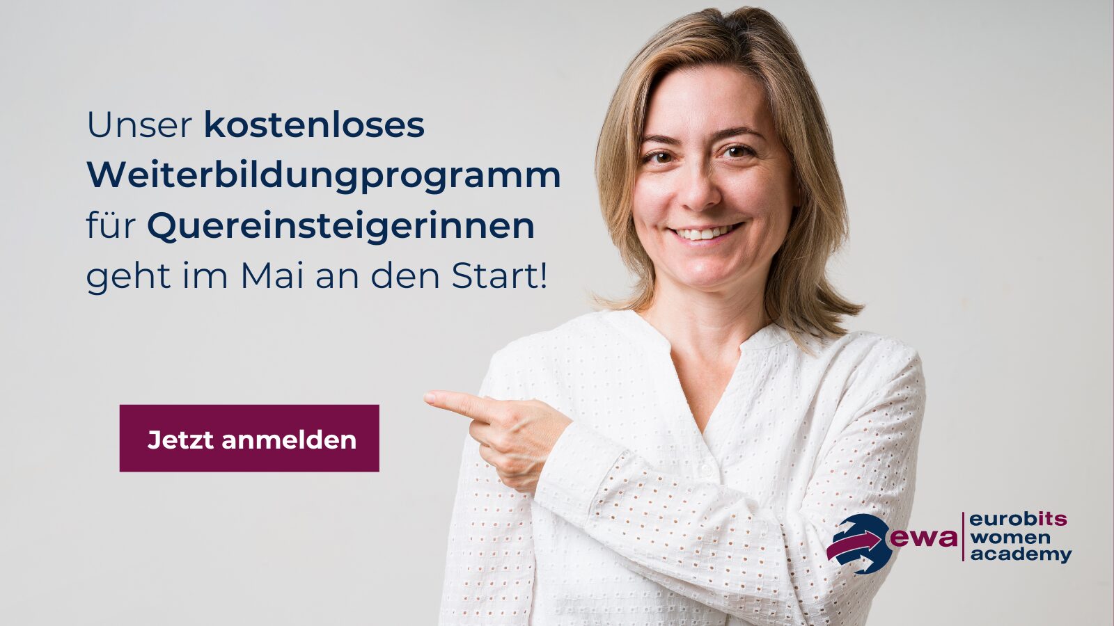 Weiterbildungsprogramm der eurobits women academy (ewa) geht an den Start Start ewa-Weiterbildungsprogramm