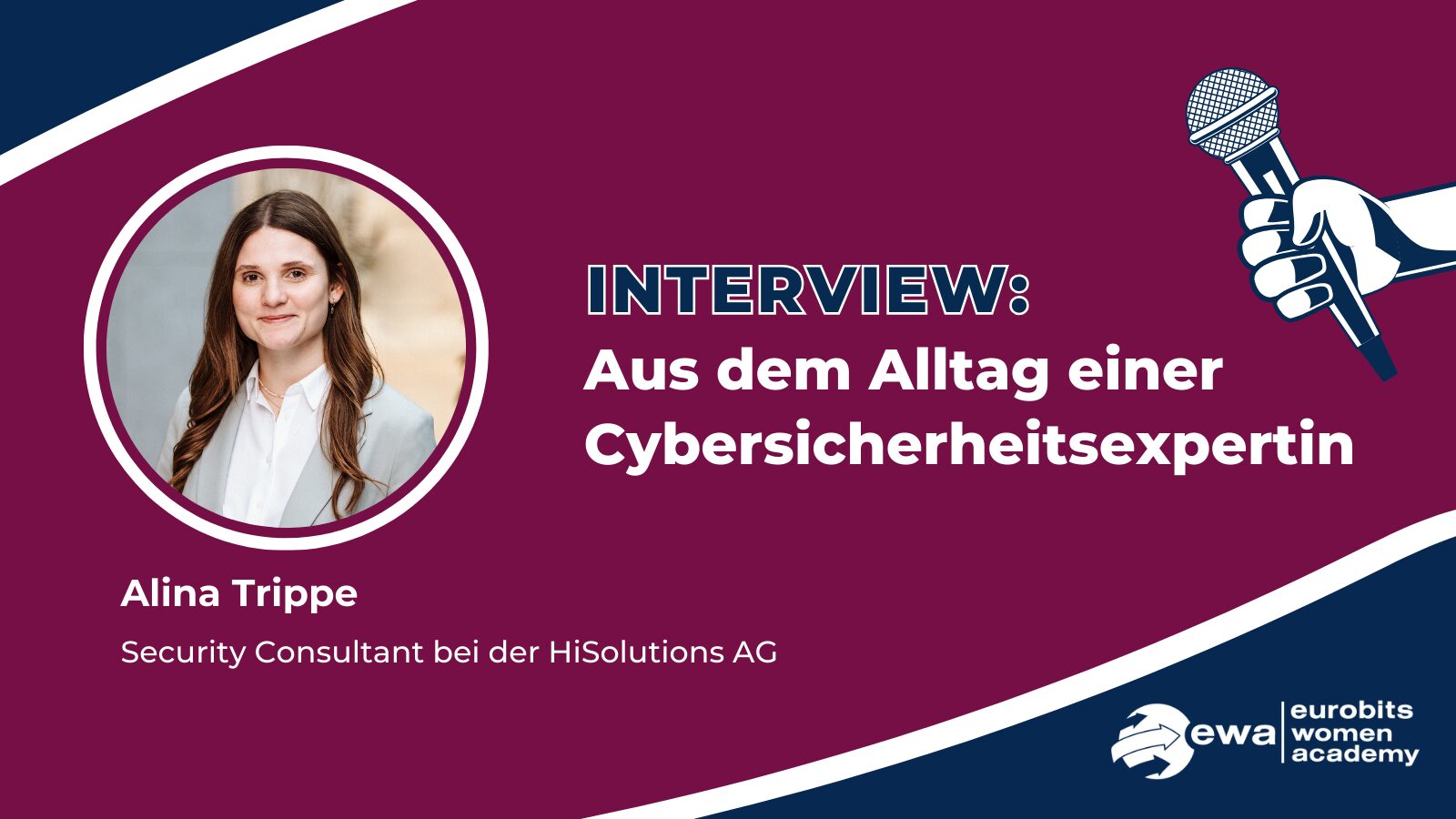Aus dem Alltag einer Cybersicherheitsexpertin: <br> Interview mit Alina Trippe Aus dem Alltag einer Cybersicherheitsexpertin: <br> Interview mit Alina Trippe